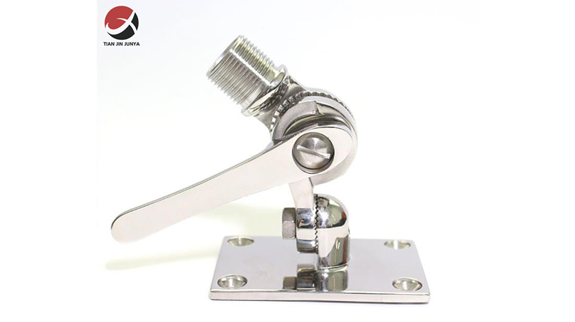 不(bú)鏽鋼316船用五金(jīn)配件-底座調節(jiē)式天線