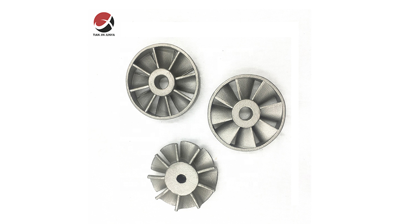不(bú)鏽鋼鑄造定制件(jiàn)葉輪泵配件