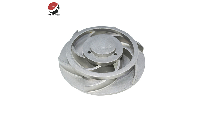 不鏽鋼鑄造來(lái)圖定制泵配件葉(ye)輪